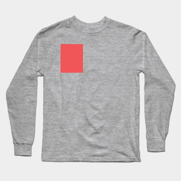 ELW Red Long Sleeve T-Shirt by EntryLevelWorker